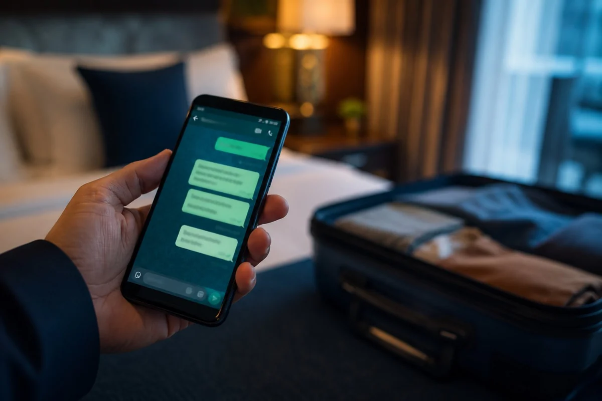 Reserva por WhatsApp desde tu celular